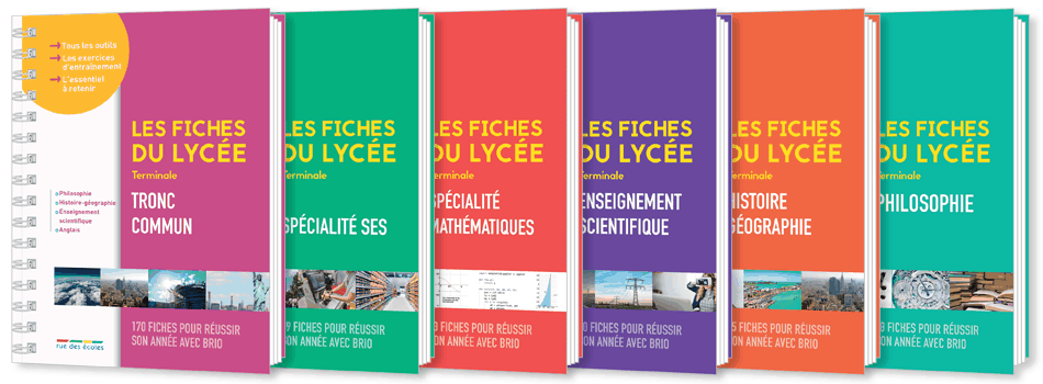 Les fiches du lycée, pour réussir son année avec brio !