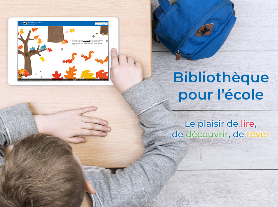Bibliothèque numérique pour l'école