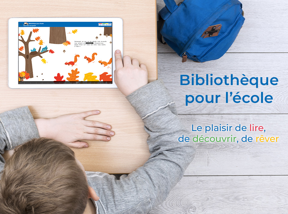 Bibliothèque numérique pour l'école