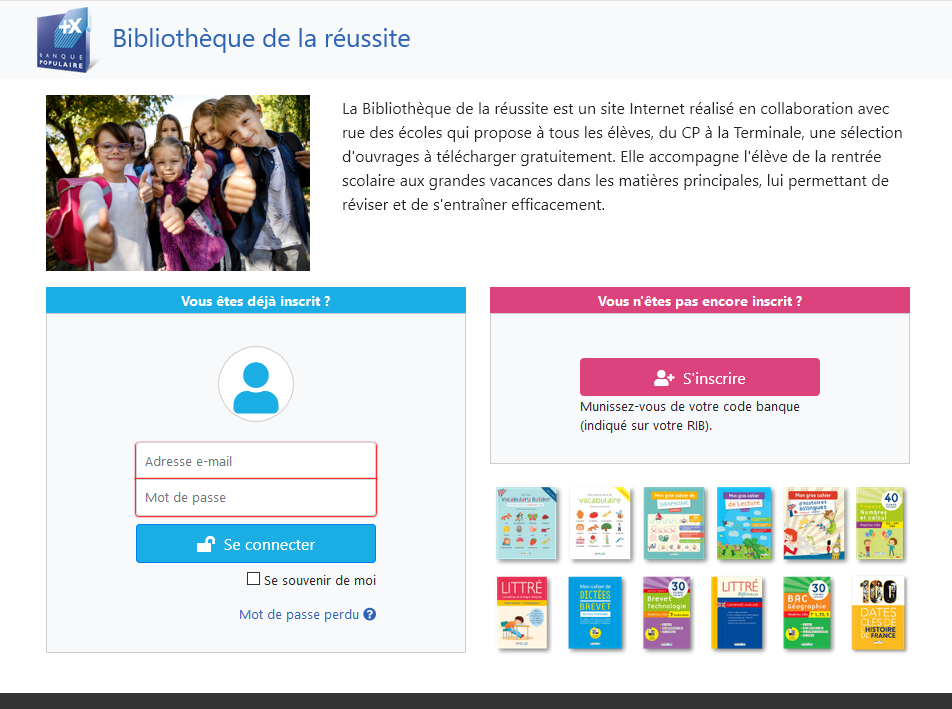 Bibliothèque de la réussite