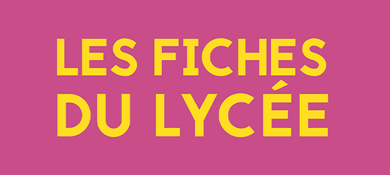 Les fiches du lycée