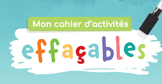Mon cahier d'activités effaçables